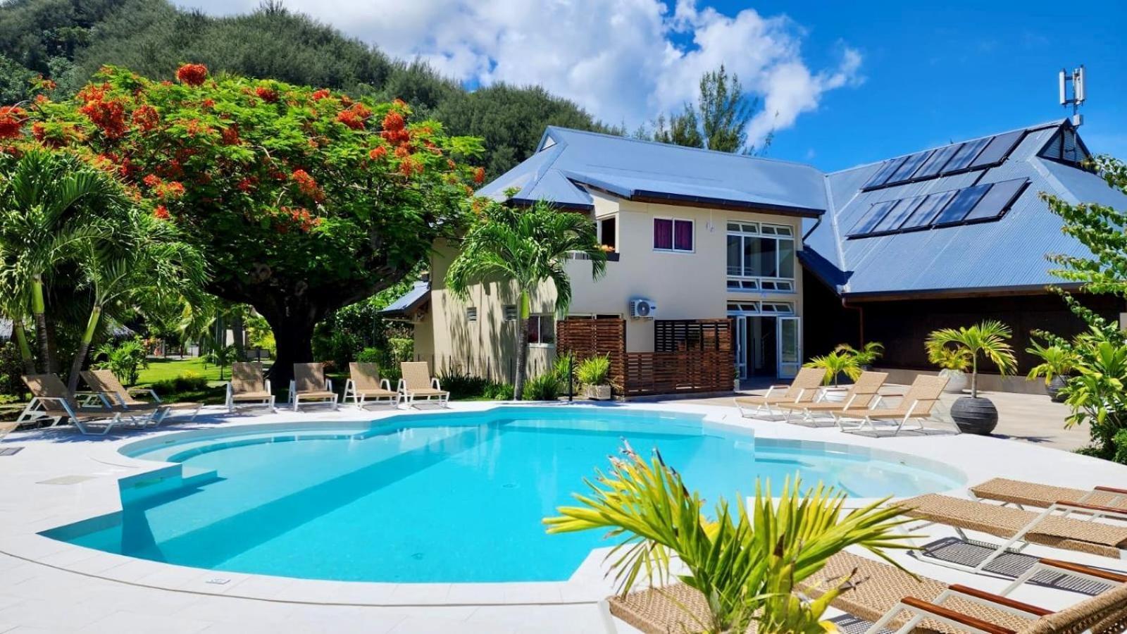 Hotel Hibiscus Papetoai Eksteriør billede