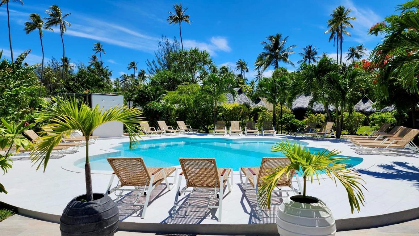 Hotel Hibiscus Papetoai Eksteriør billede