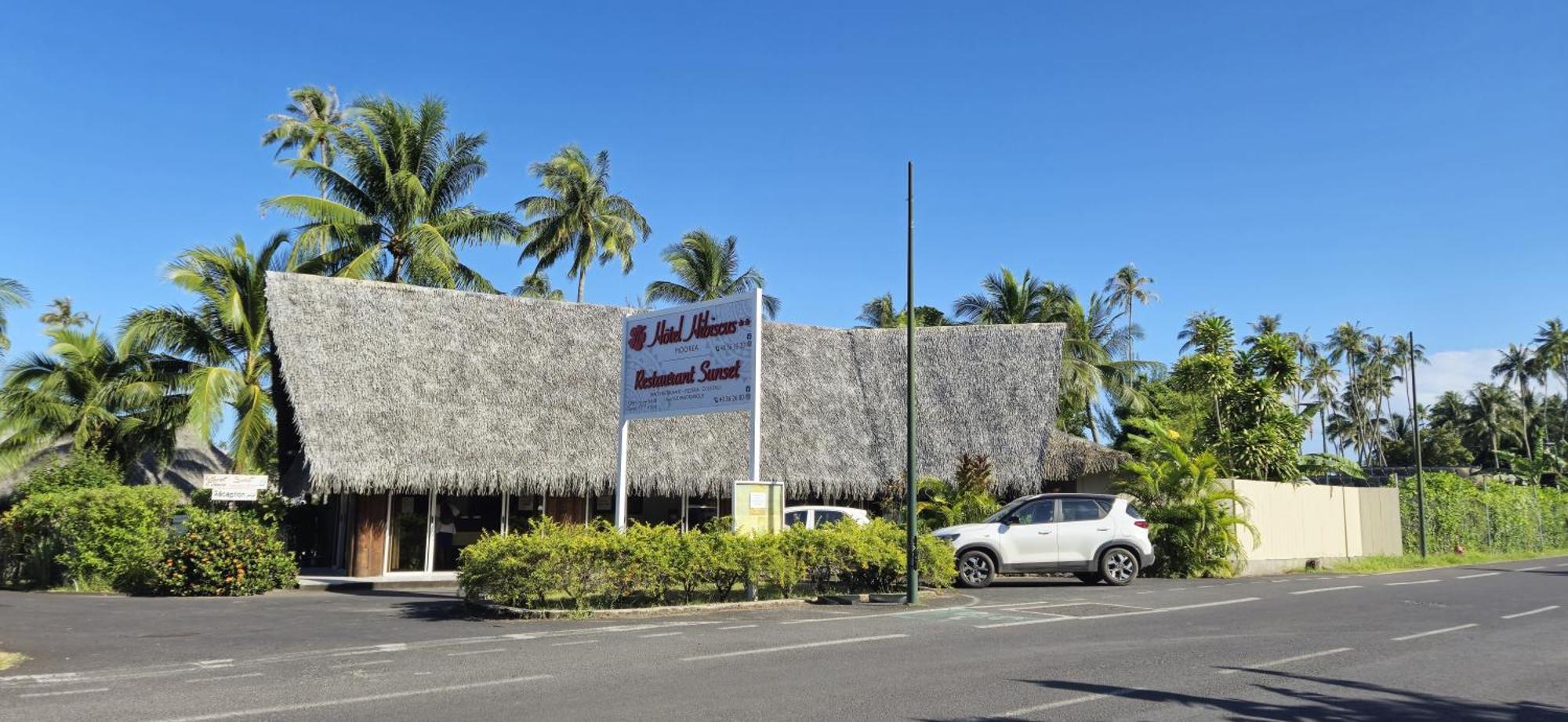 Hotel Hibiscus Papetoai Eksteriør billede