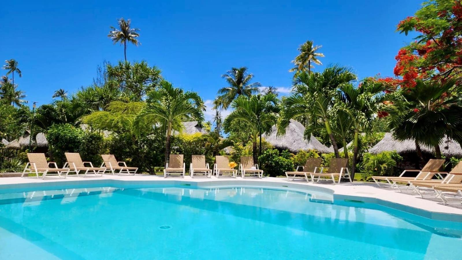 Hotel Hibiscus Papetoai Eksteriør billede