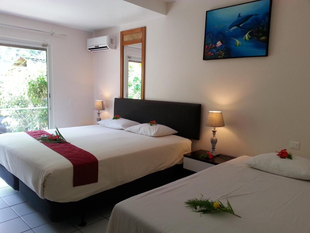 Hotel Hibiscus Papetoai Eksteriør billede